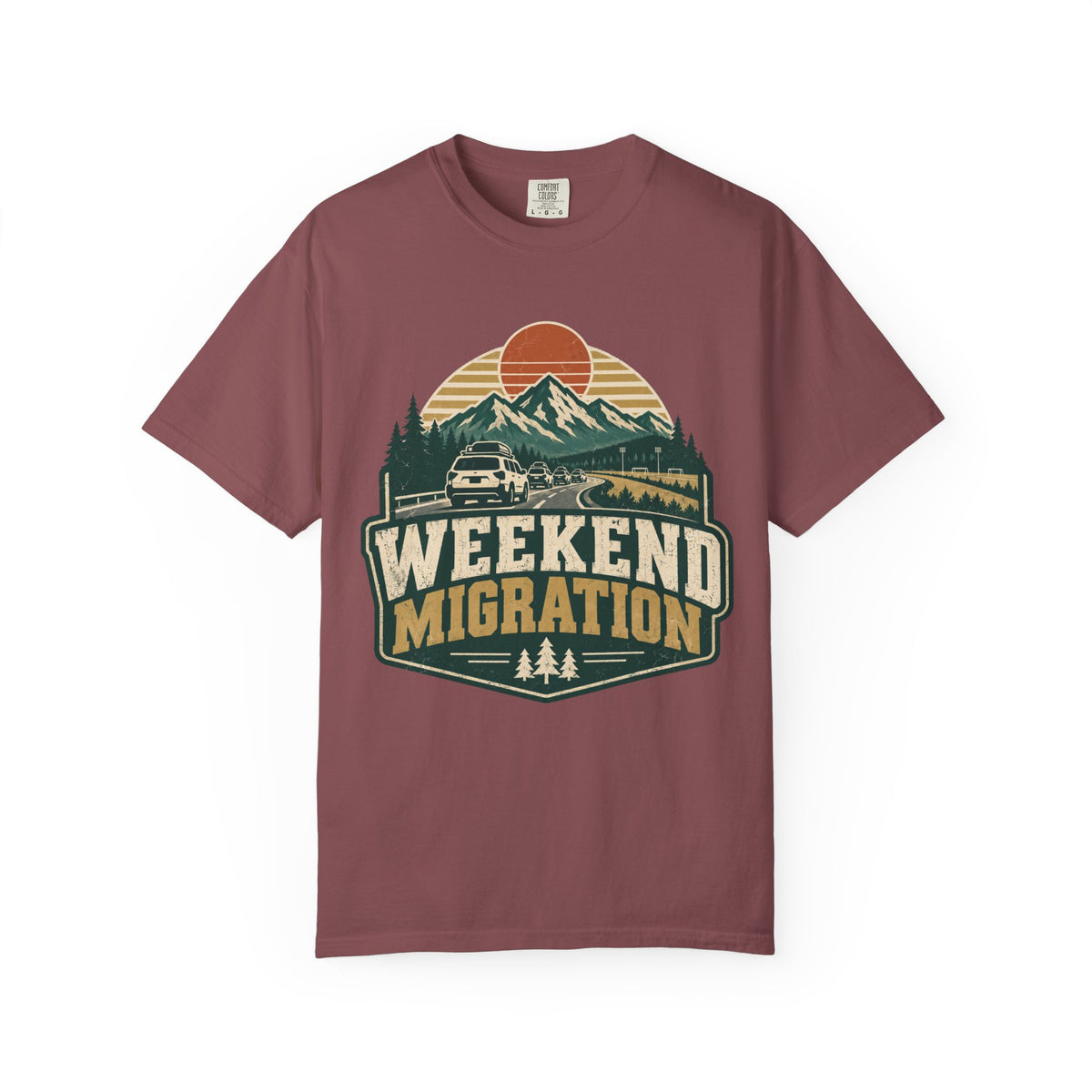 Weekend Migration Illustrated T-shirt