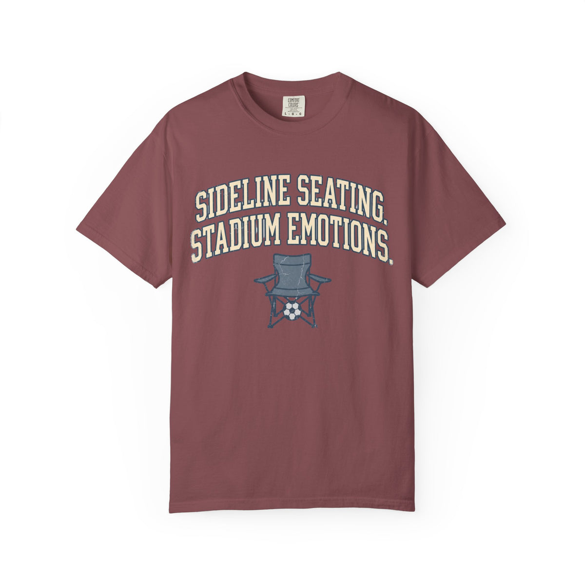 Sideline Seating. Stadium Emotions. Statement T-shirt
