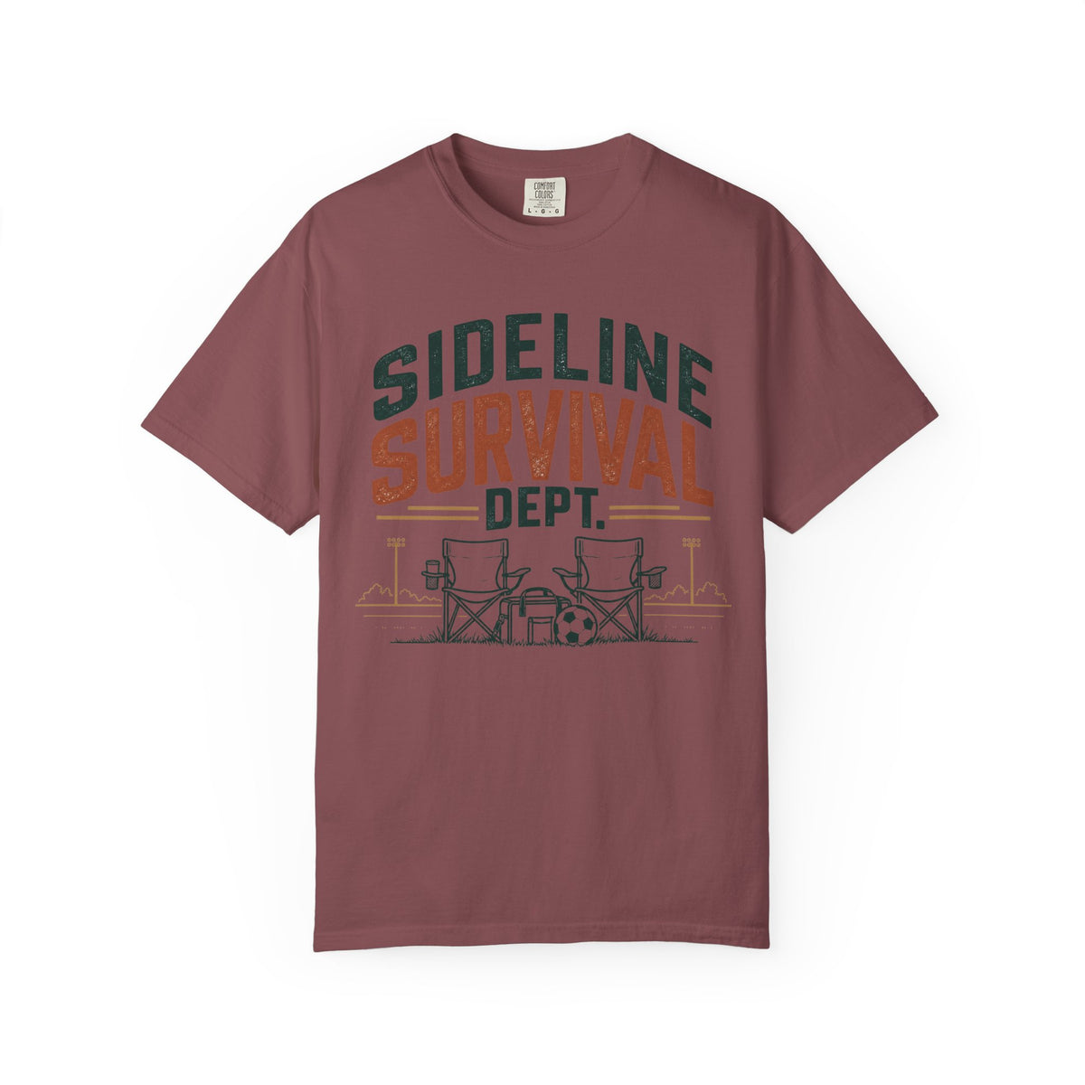 Sideline Survival Dept. Illustrated T-shirt