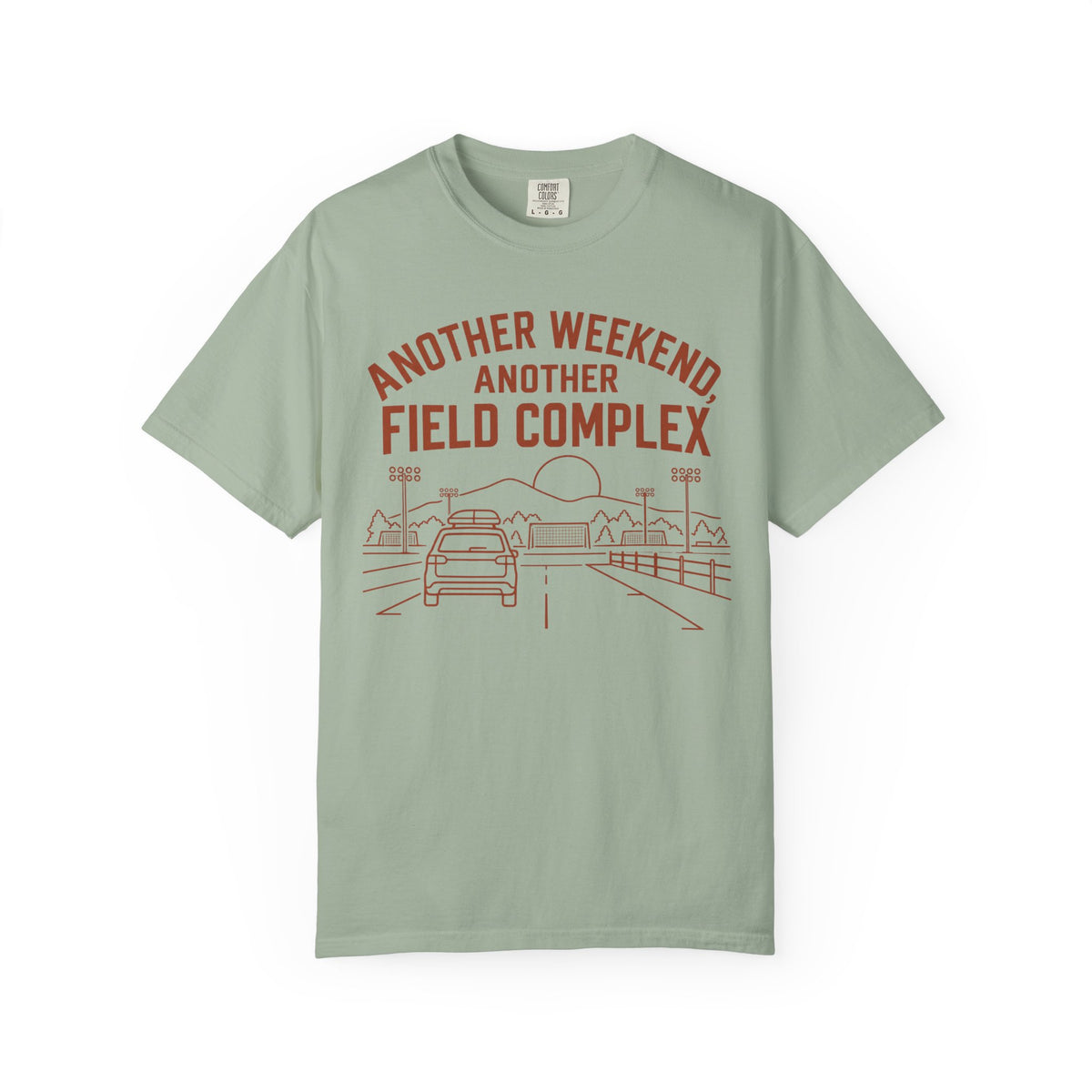 Another Weekend, Another Field Complex Statement T-shirt