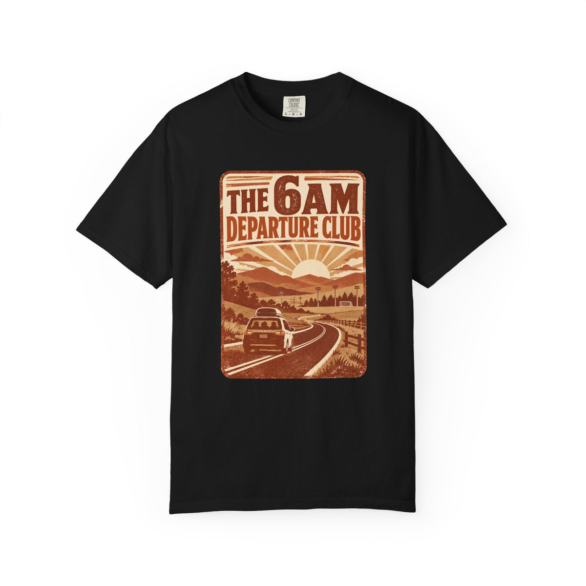 The 6AM Departure Club Illustrated T-shirt