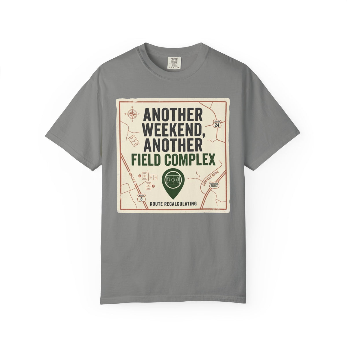 Another Weekend, Another Field Complex Illustrated T-shirt