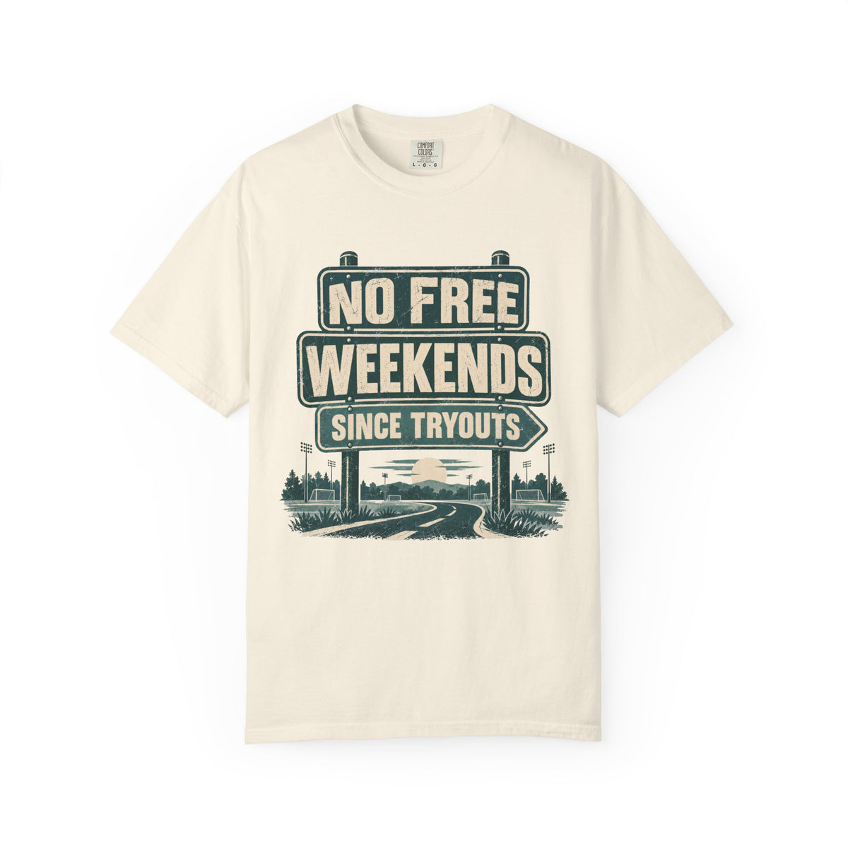 No Free Weekends Since Tryouts Illustrated T-shirt