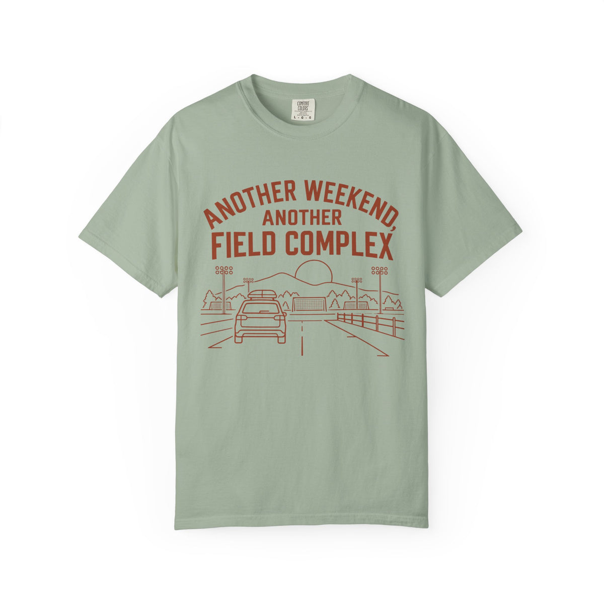 Another Weekend, Another Field Complex Statement T-shirt