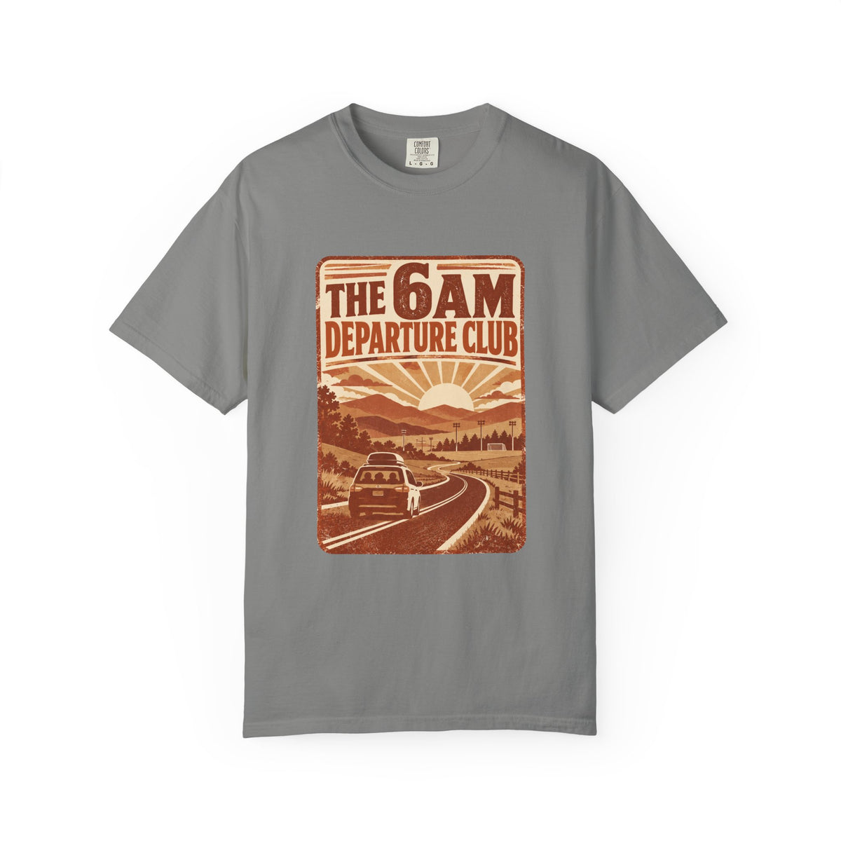 The 6AM Departure Club Illustrated T-shirt