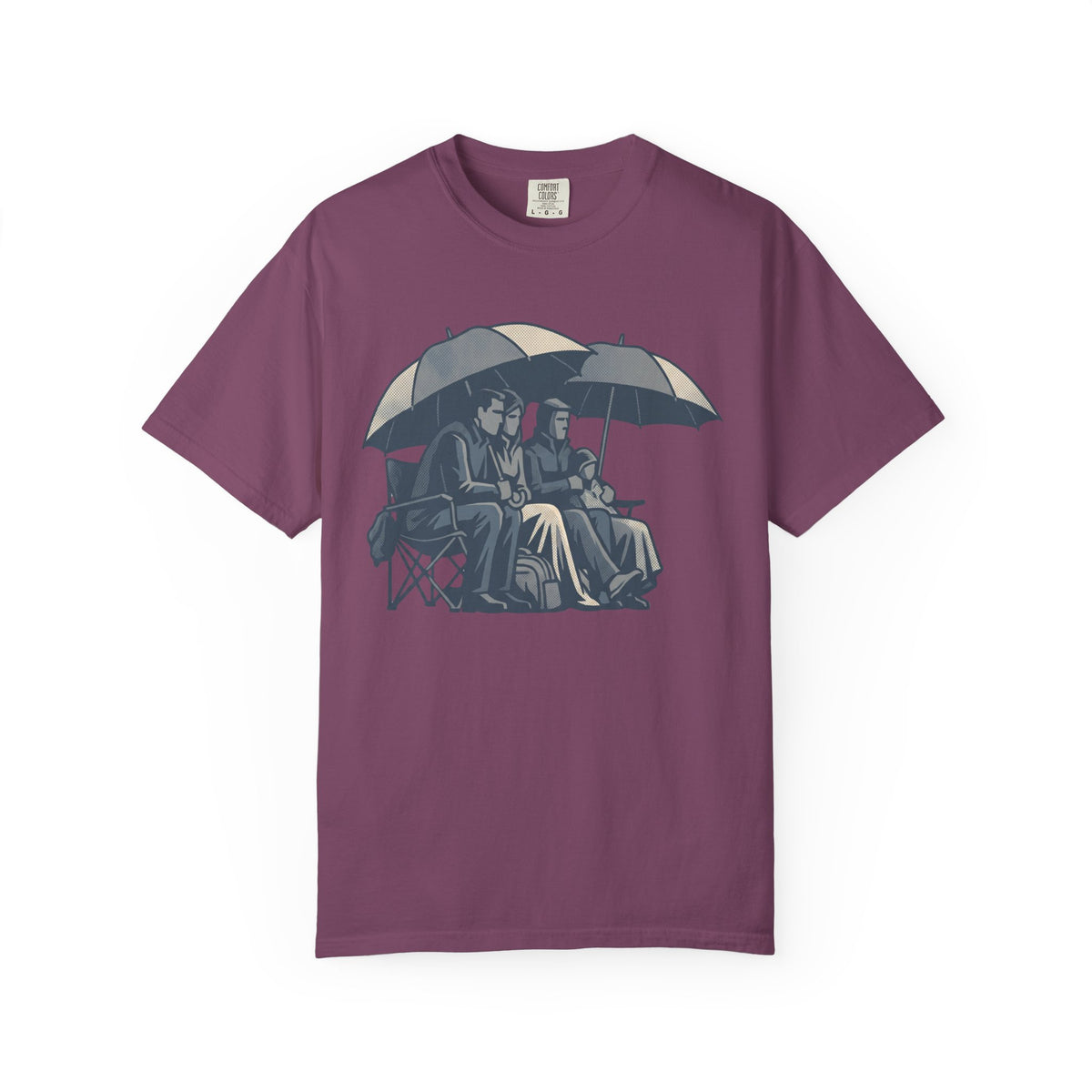 Rain Or Shine. Mostly Rain. Art Graphic T-shirt