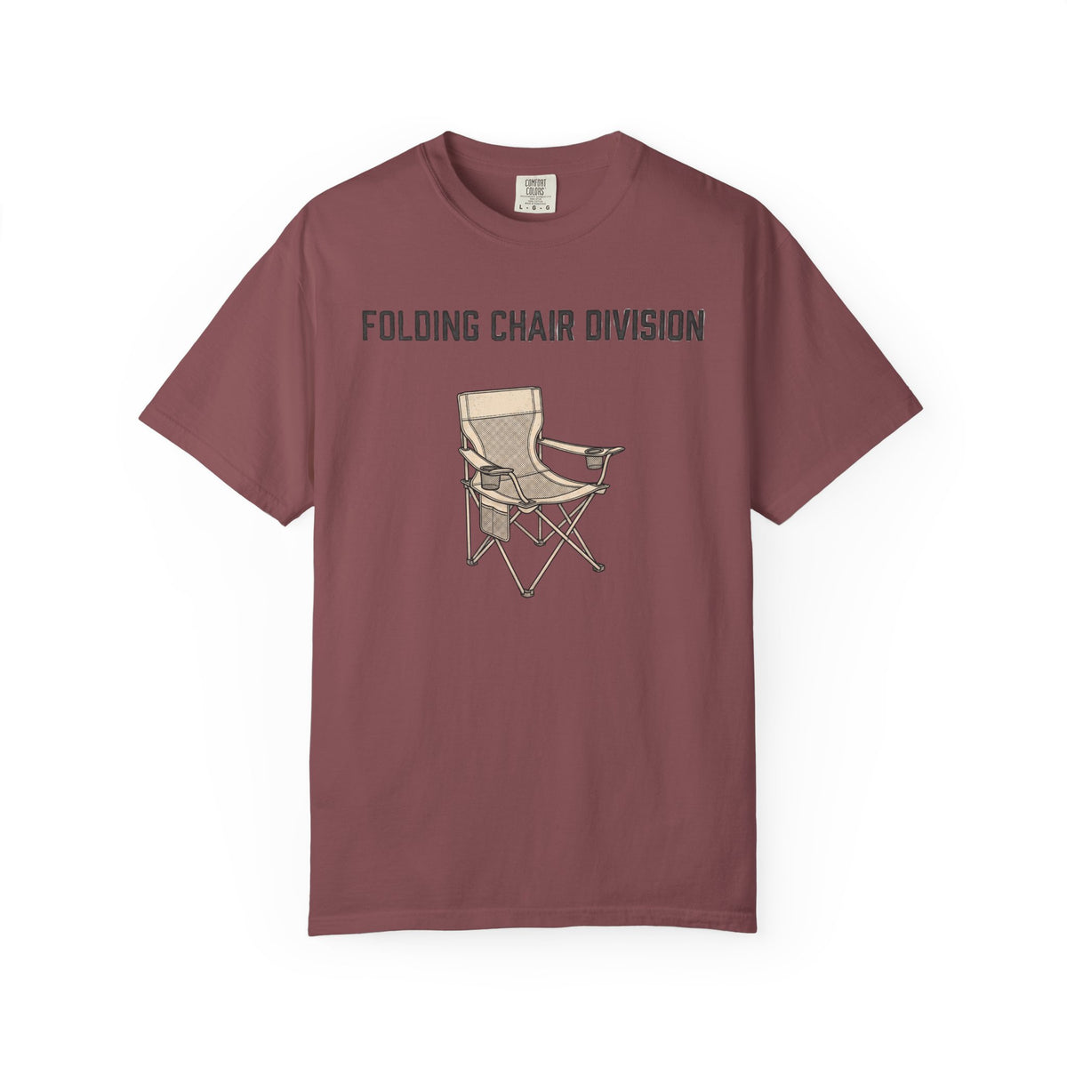Folding Chair Division Illustrated T-shirt