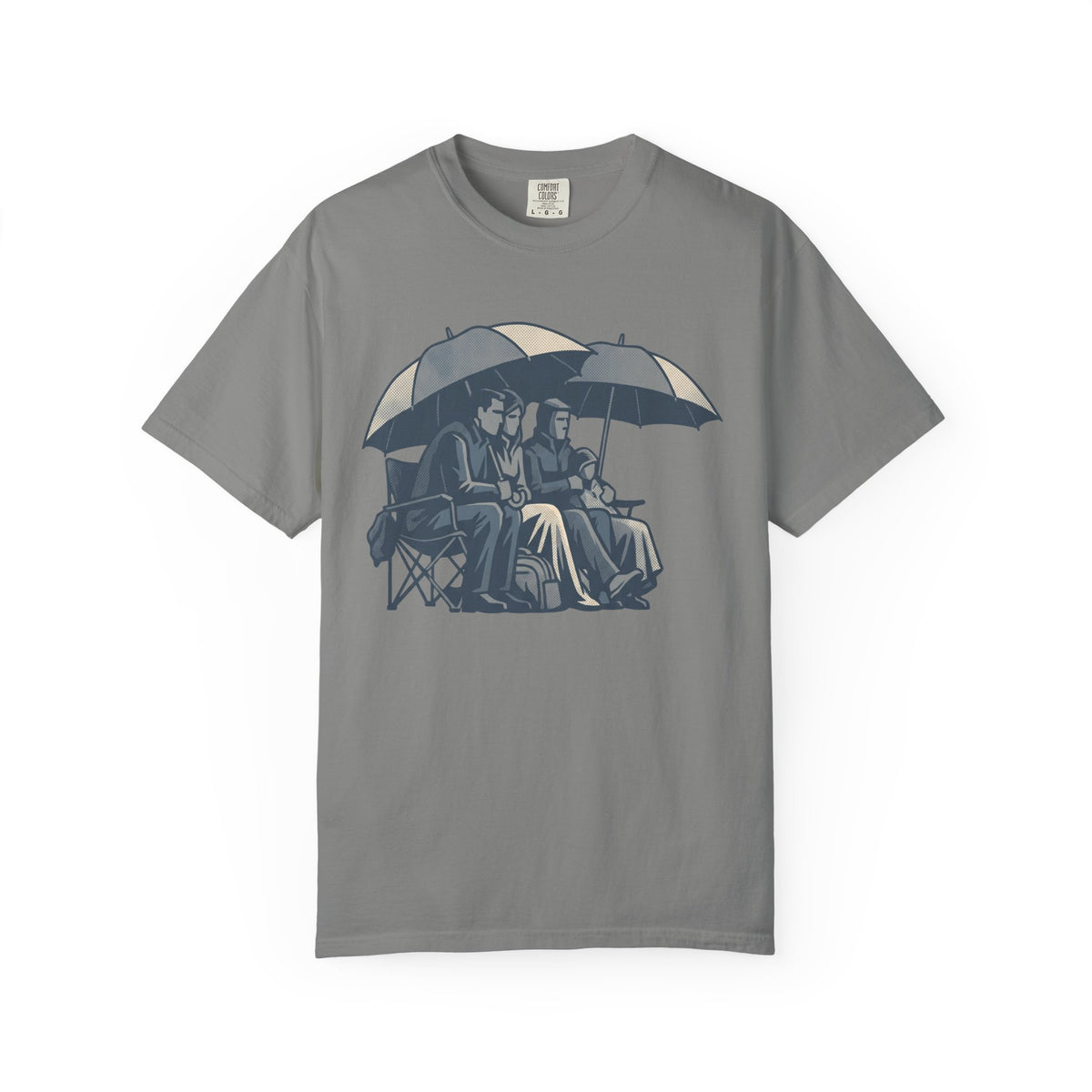 Rain Or Shine. Mostly Rain. Art Graphic T-shirt