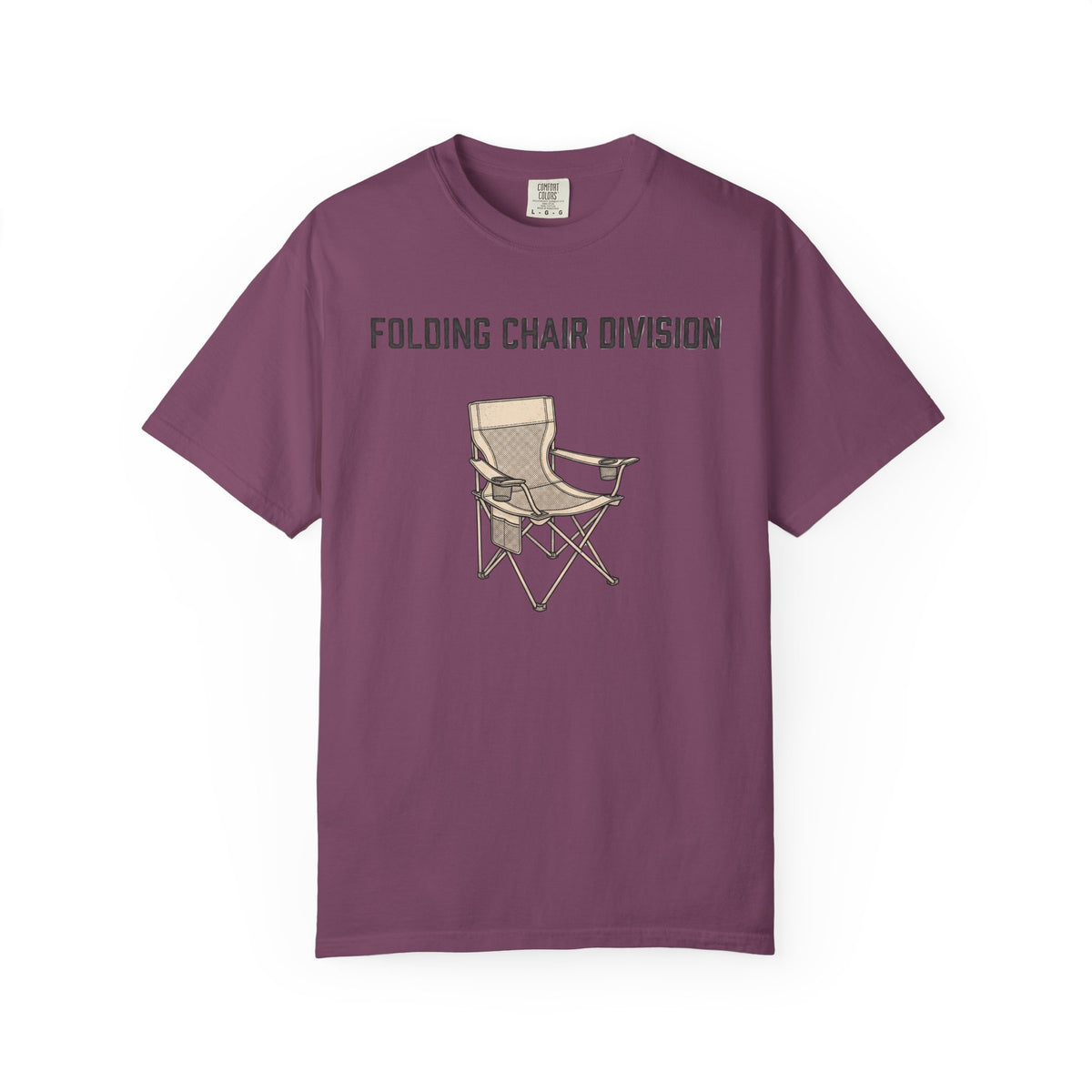 Folding Chair Division Illustrated T-shirt