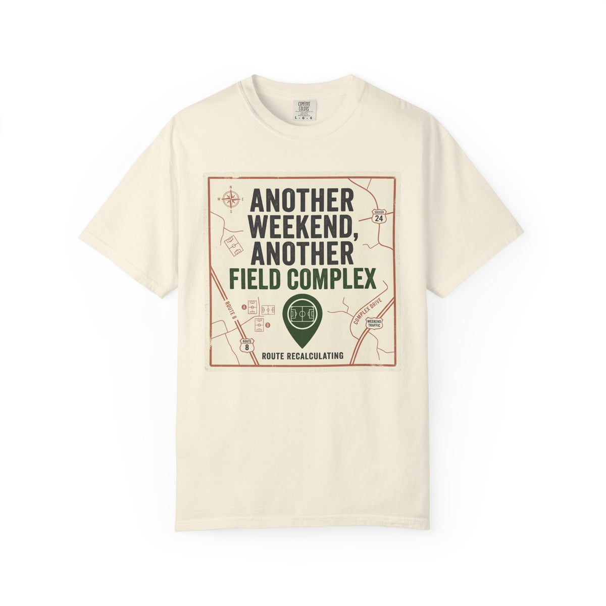 Another Weekend, Another Field Complex Illustrated T-shirt