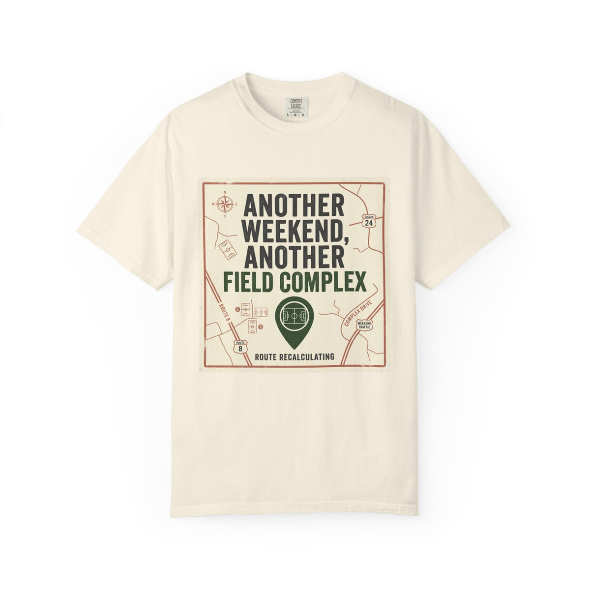 Another Weekend, Another Field Complex Illustrated T-shirt