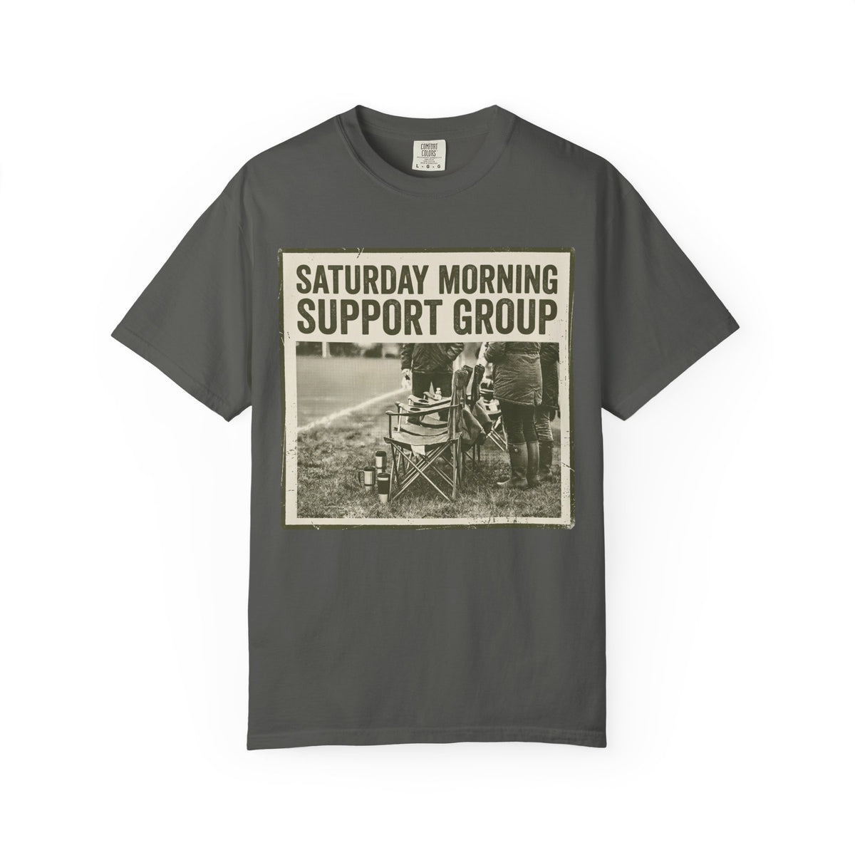 Saturday Morning Support Group Illustrated T-shirt