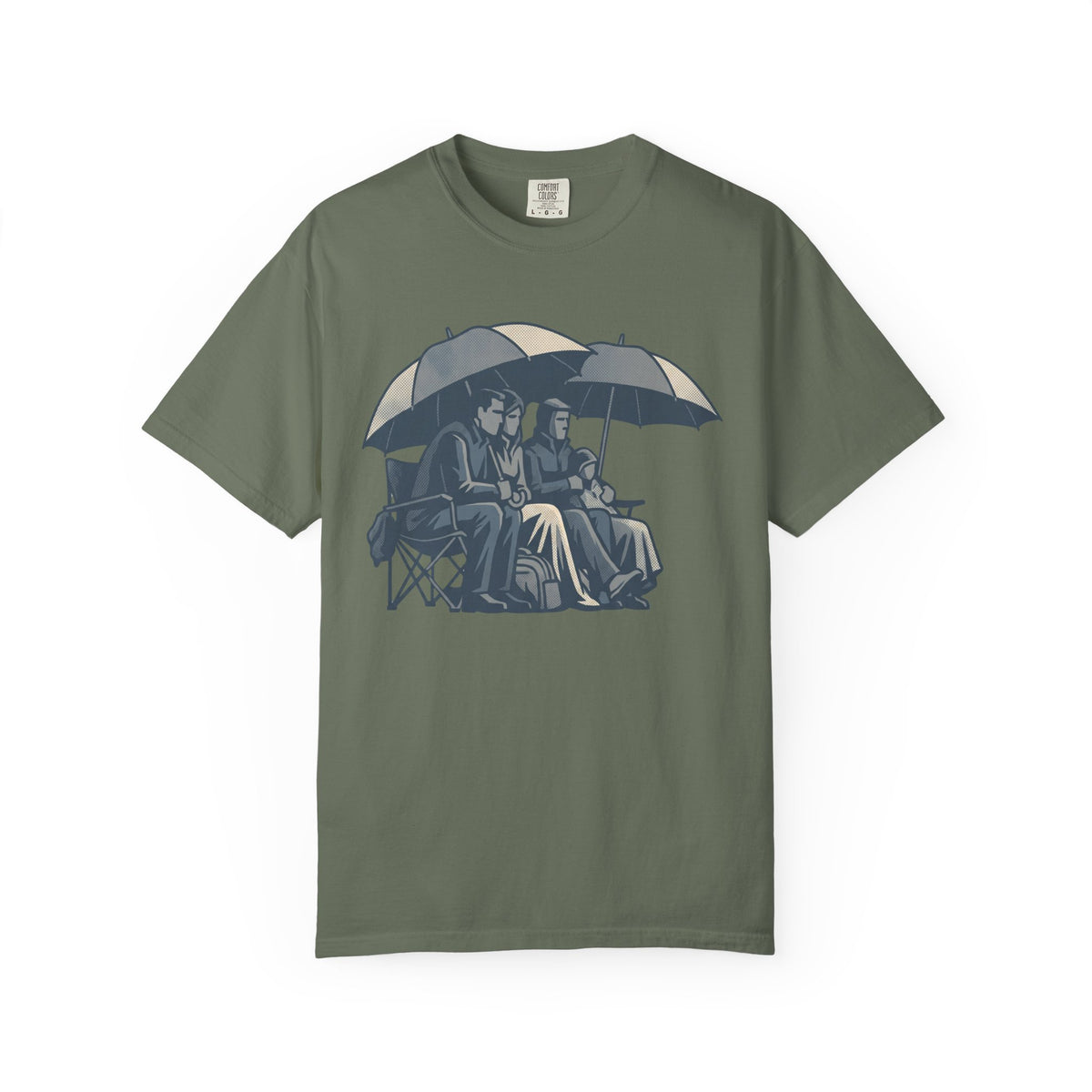 Rain Or Shine. Mostly Rain. Art Graphic T-shirt