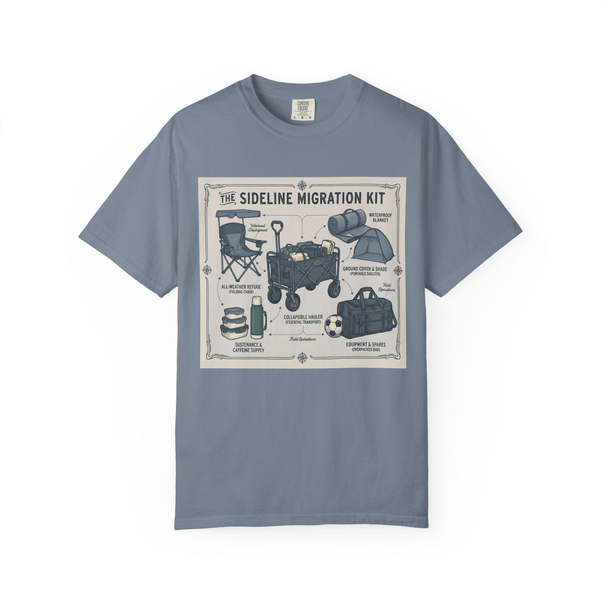 The Sideline Migration Kit Field Guide T-shirt