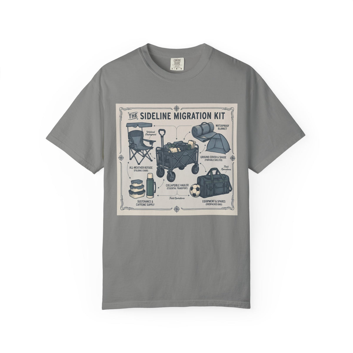 The Sideline Migration Kit Field Guide T-shirt