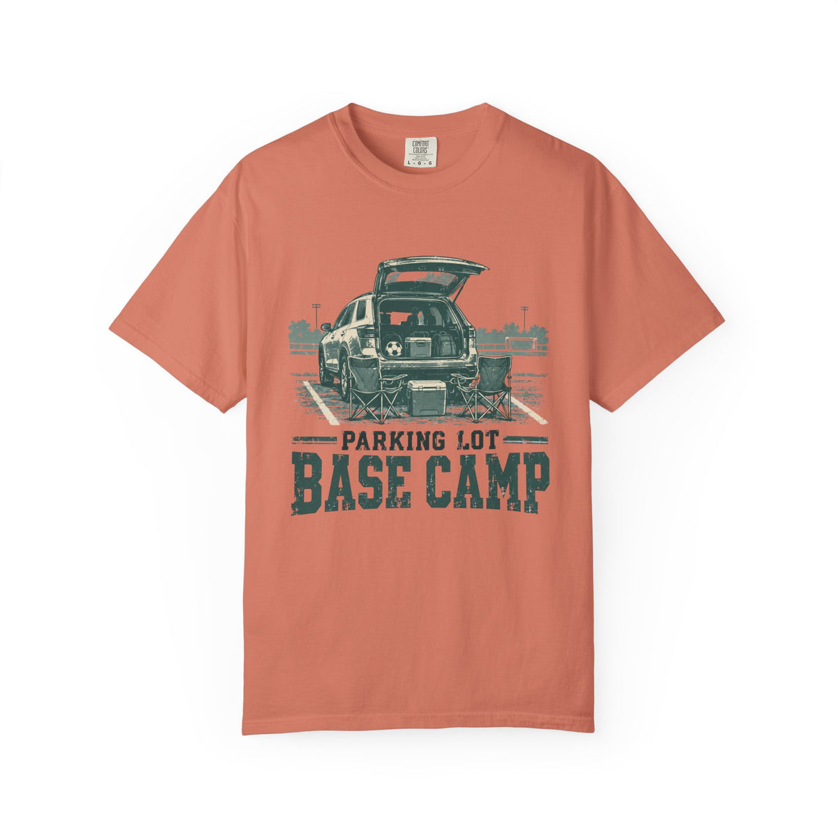 Parking Lot Base Camp Illustrated T-shirt