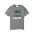 Sideline Seating. Stadium Emotions. Typography T-shirt