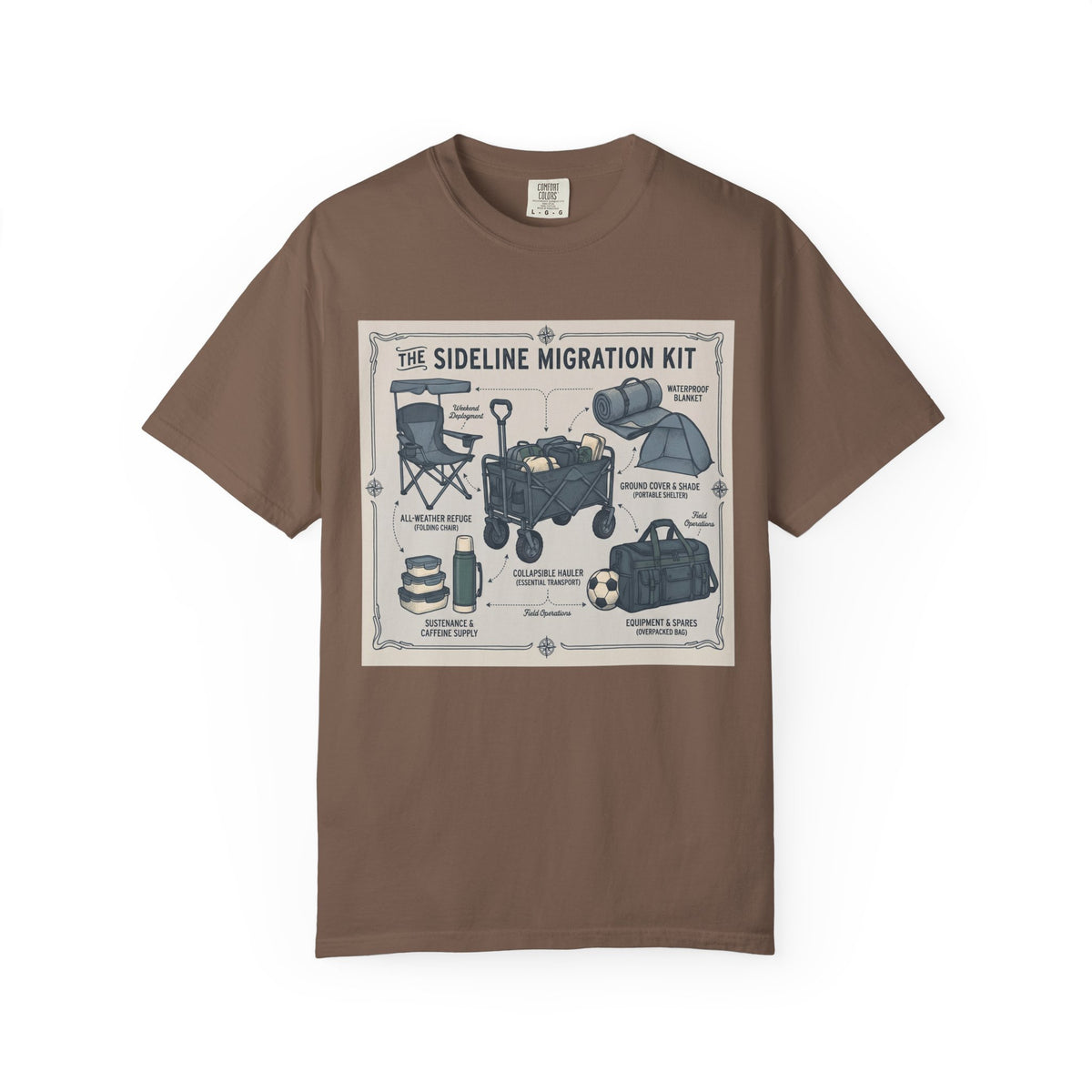 The Sideline Migration Kit Field Guide T-shirt