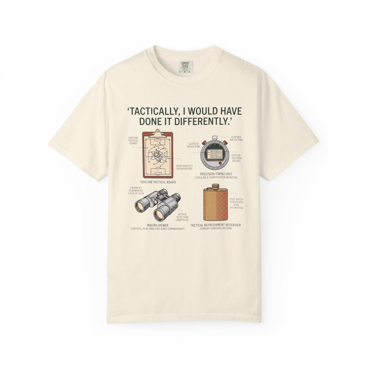 Tactically, I Would Have Done It Differently. Field Guide T-shirt