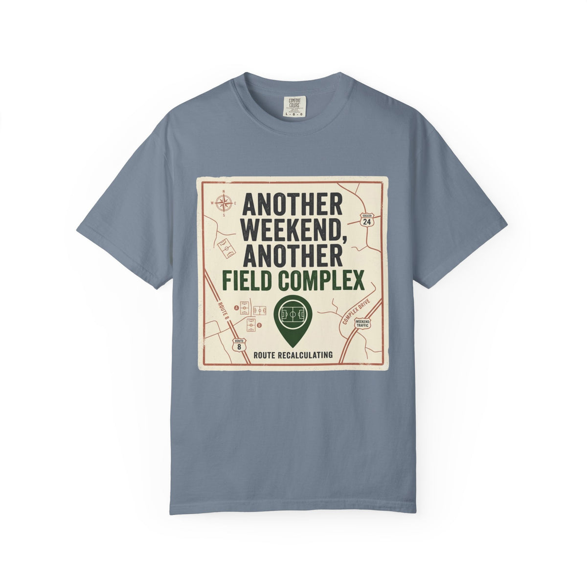Another Weekend, Another Field Complex Illustrated T-shirt