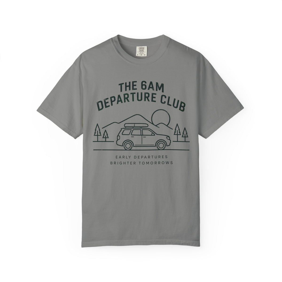 The 6AM Departure Club Statement T-shirt