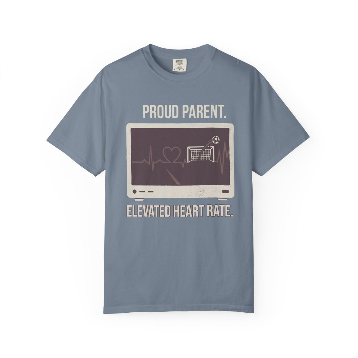 Proud Parent. Elevated Heart Rate. Illustrated T-shirt
