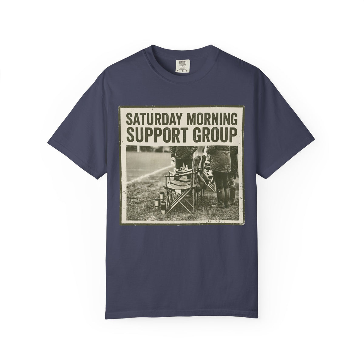 Saturday Morning Support Group Illustrated T-shirt