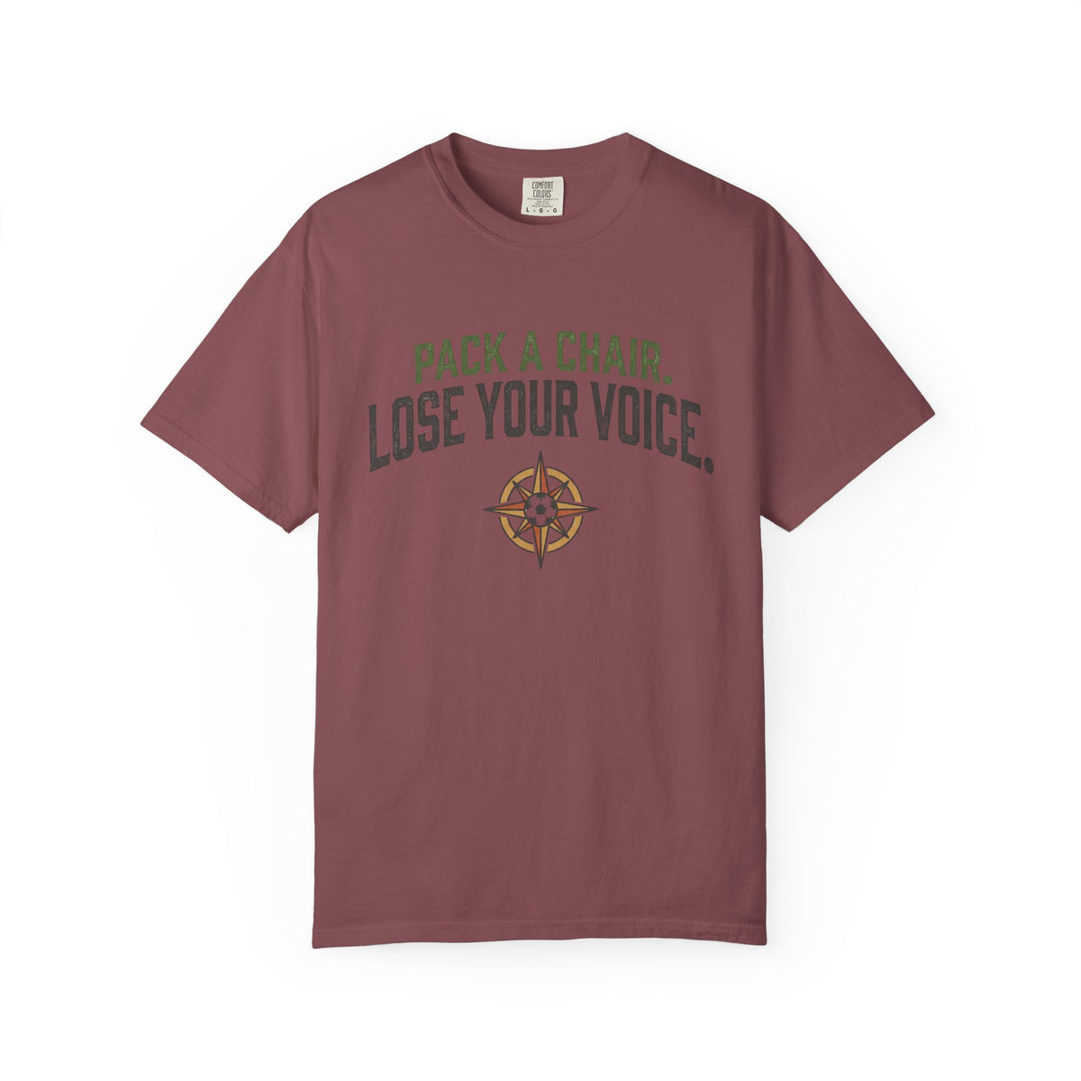 Pack A Chair. Lose Your Voice. Statement T-shirt