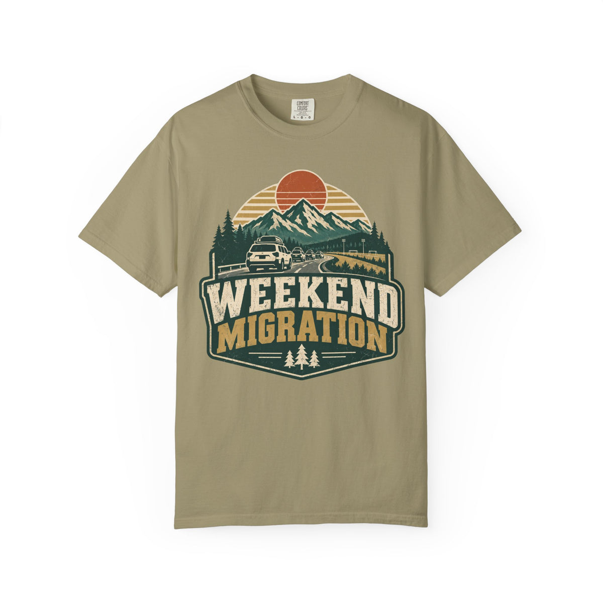 Weekend Migration Illustrated T-shirt