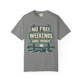 No Free Weekends Since Tryouts Illustrated T-shirt