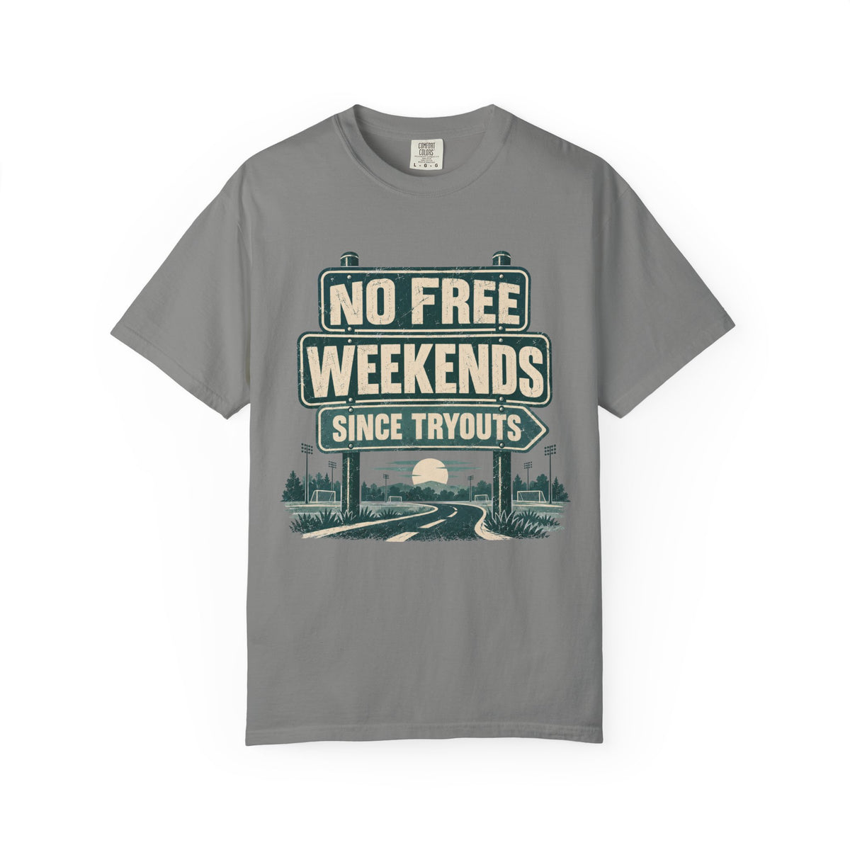 No Free Weekends Since Tryouts Illustrated T-shirt