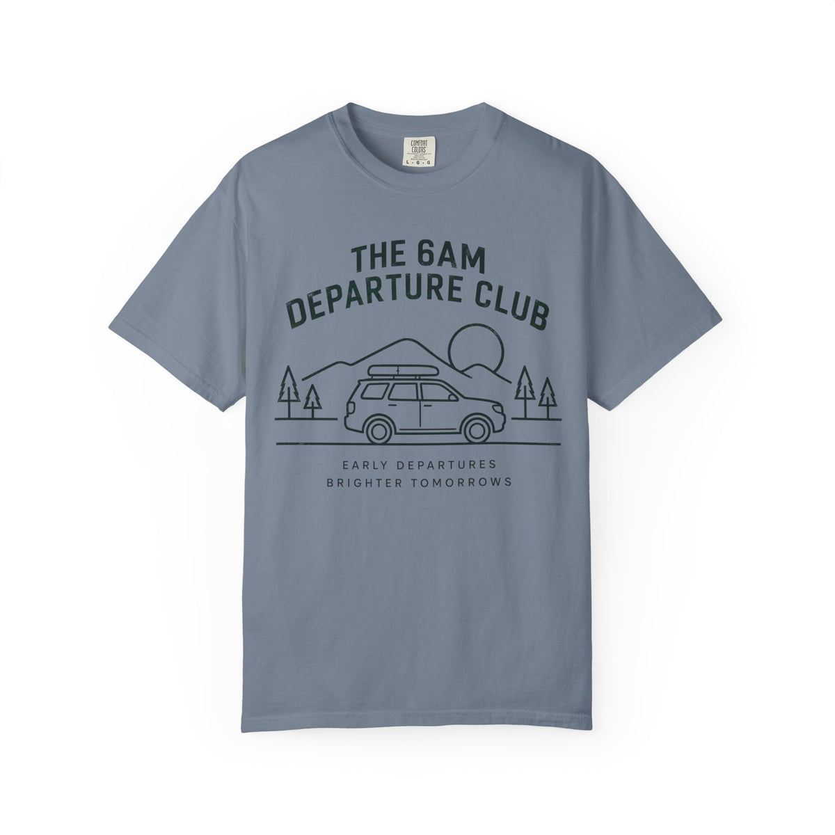 The 6AM Departure Club Statement T-shirt