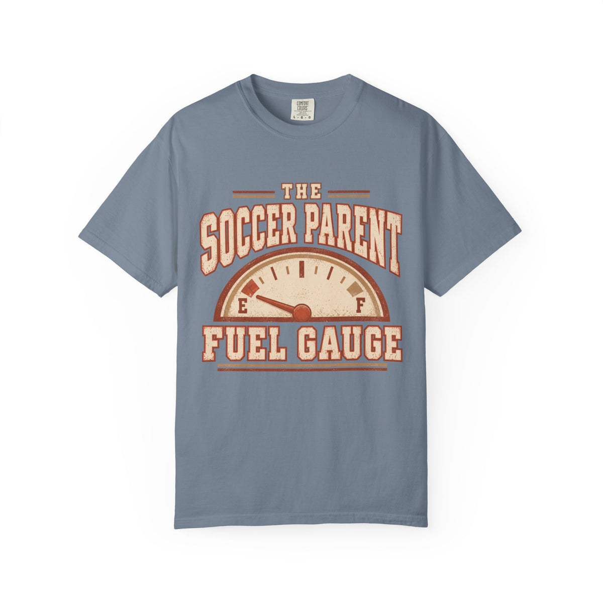 The Soccer Parent Fuel Gauge Illustrated T-shirt