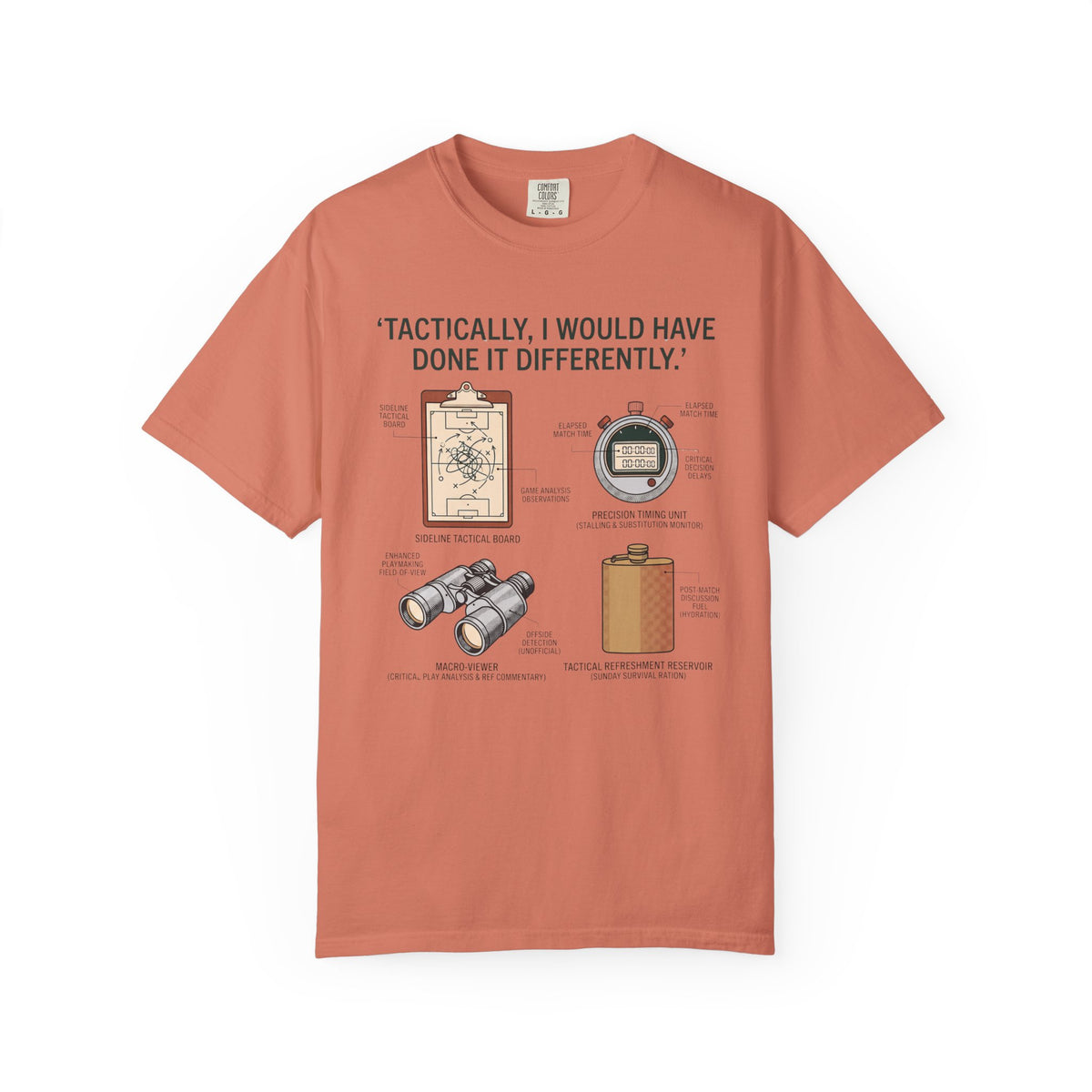 Tactically, I Would Have Done It Differently. Field Guide T-shirt