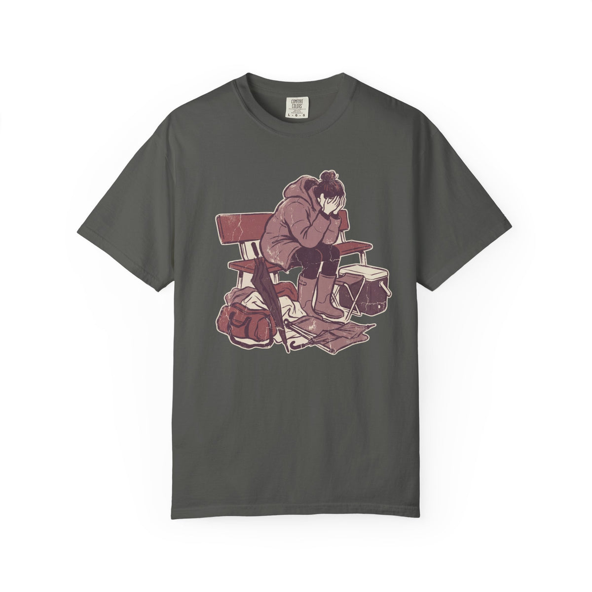 Dressed For The Weather. Emotionally Unprepared. Art Graphic T-shirt
