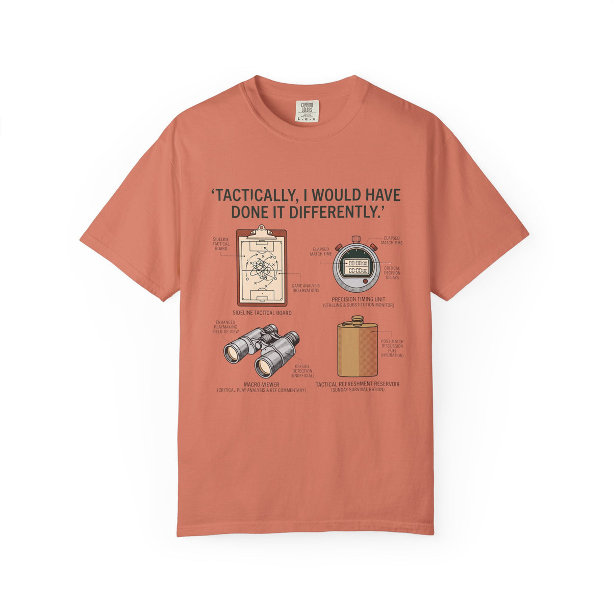 Tactically, I Would Have Done It Differently. Field Guide T-shirt