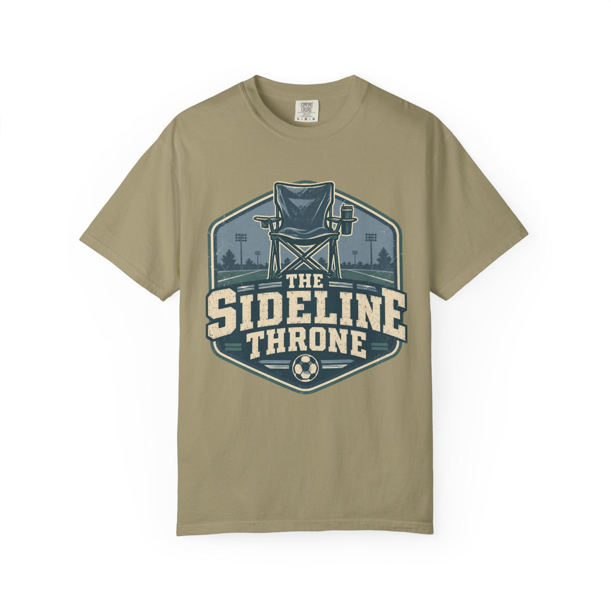 The Sideline Throne Illustrated T-shirt