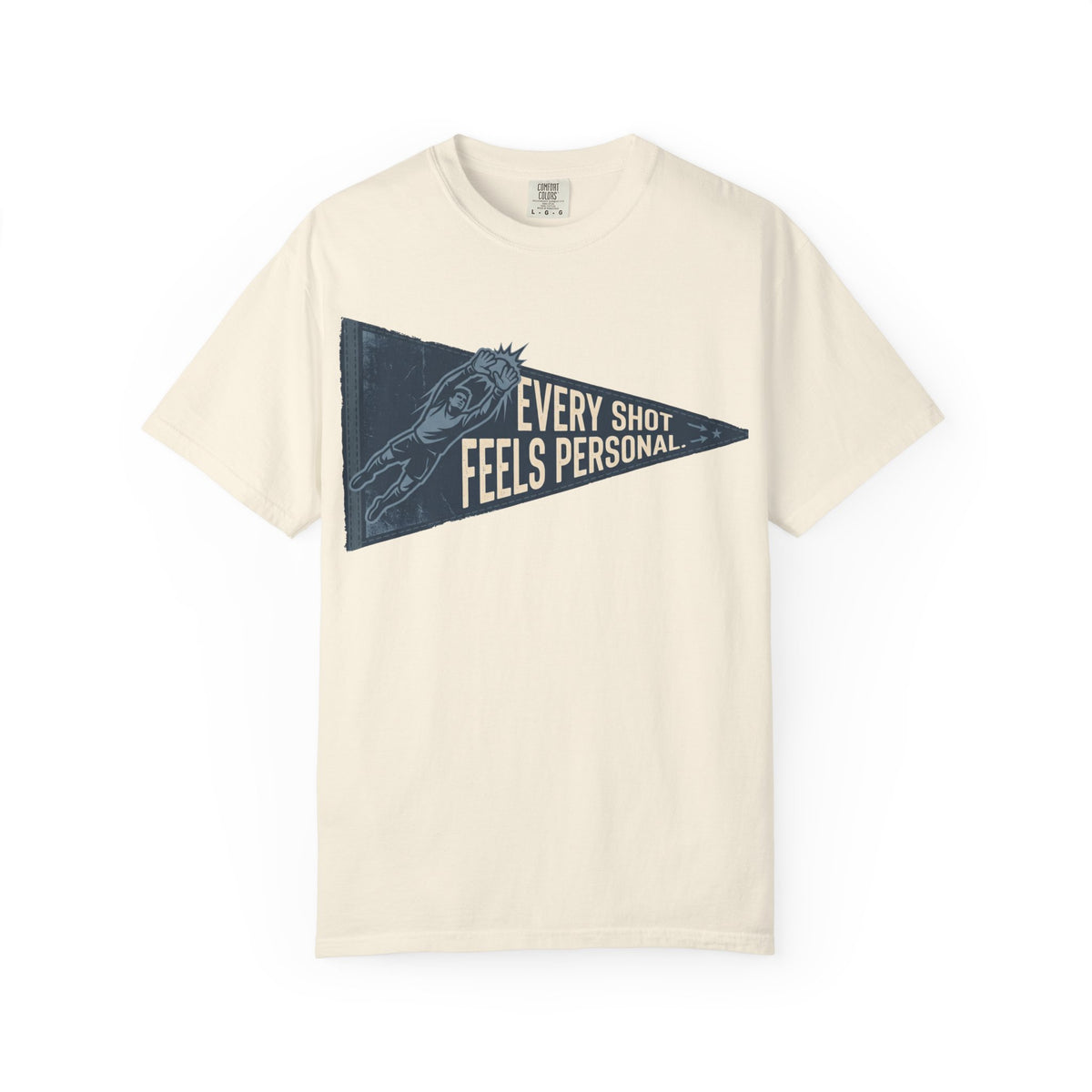 Every Shot Feels Personal. Illustrated T-shirt