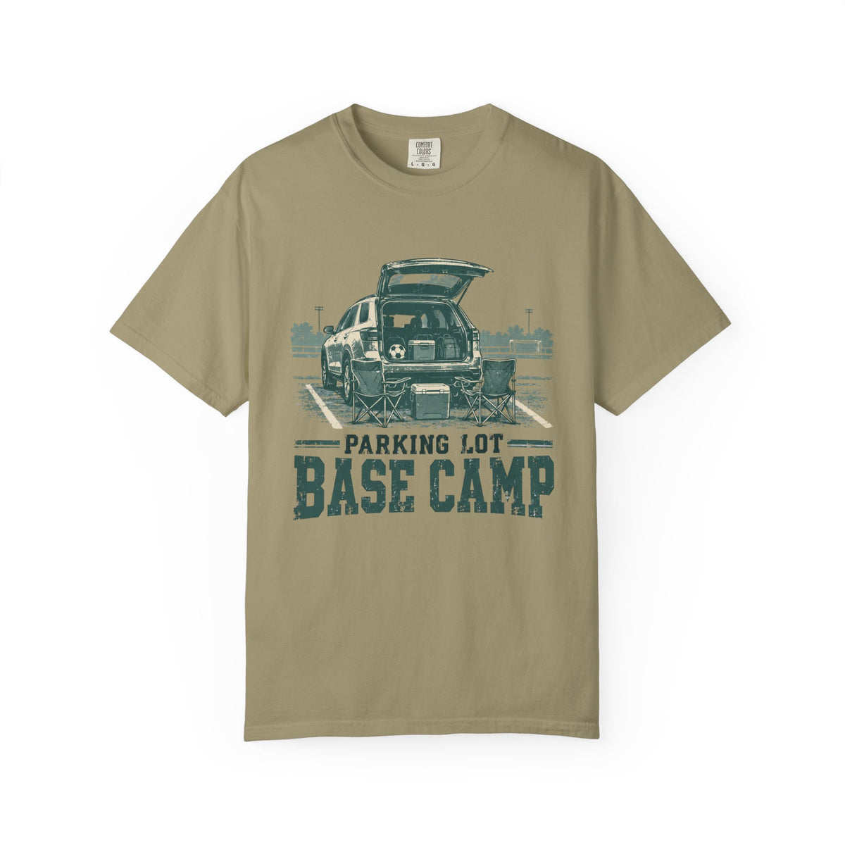 Parking Lot Base Camp Illustrated T-shirt