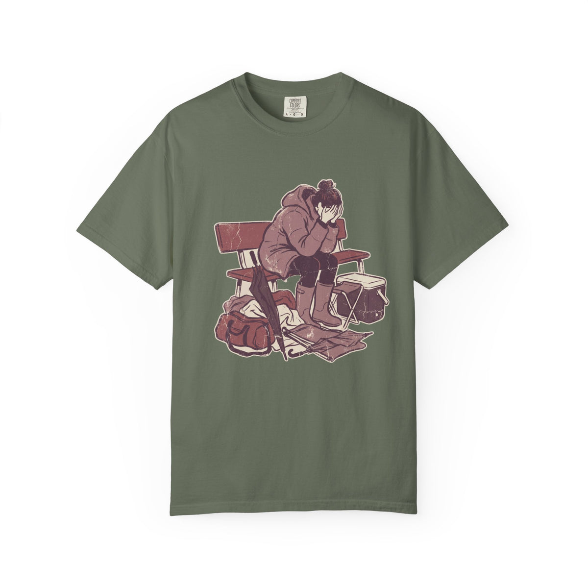 Dressed For The Weather. Emotionally Unprepared. Art Graphic T-shirt