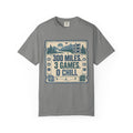 300 Miles. 3 Games. 0 Chill Illustrated T-shirt