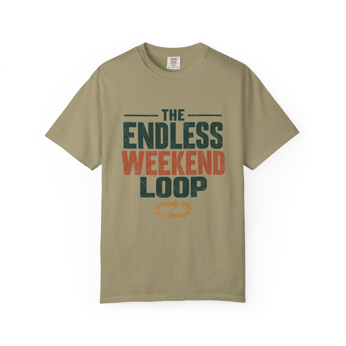 The Endless Weekend Loop Statement T-shirt