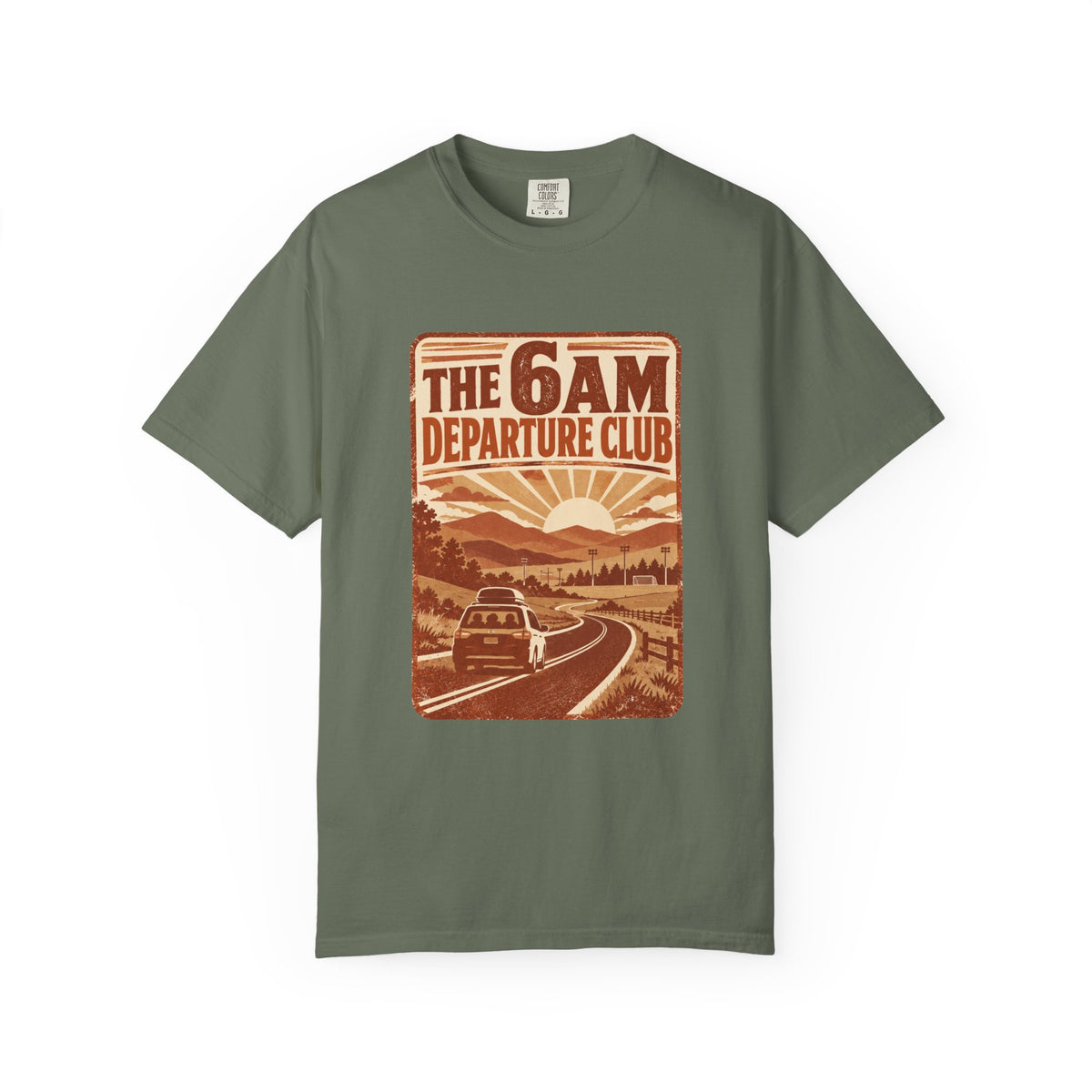 The 6AM Departure Club Illustrated T-shirt