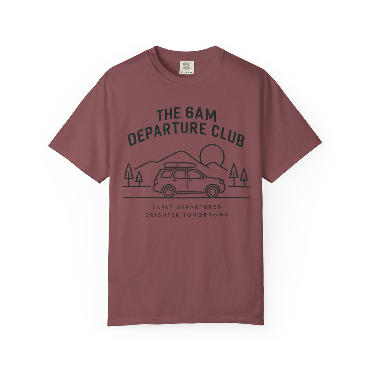 The 6AM Departure Club Statement T-shirt