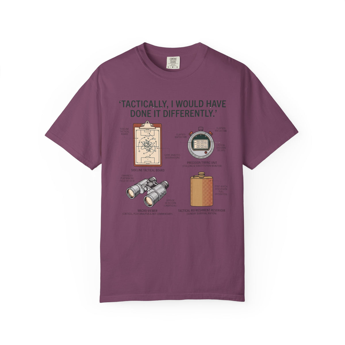 Tactically, I Would Have Done It Differently. Field Guide T-shirt