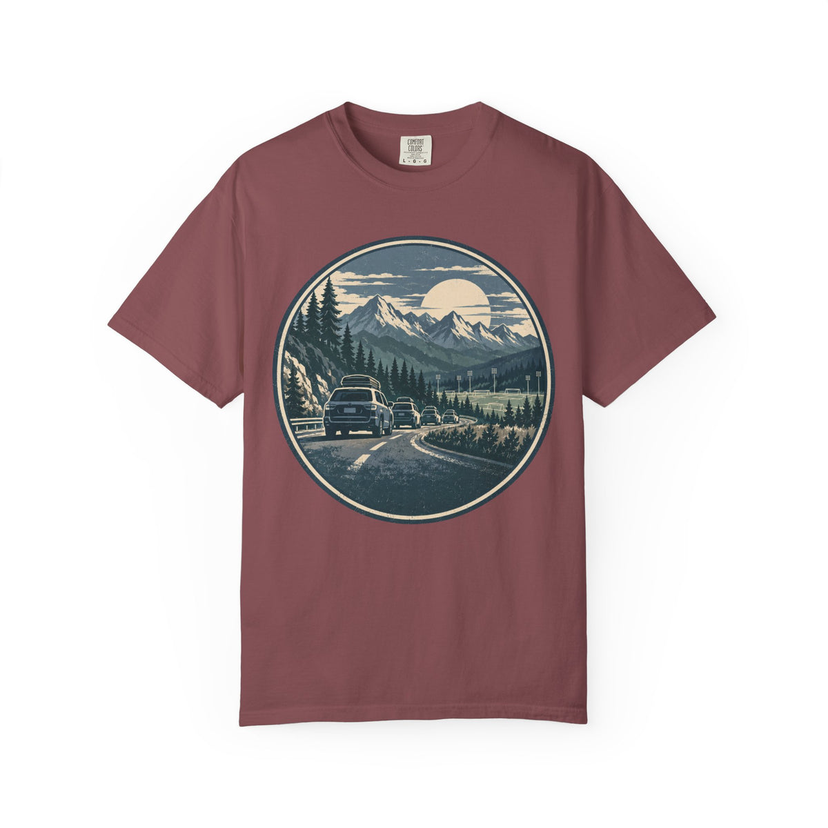 Weekend Migration Art Graphic T-shirt