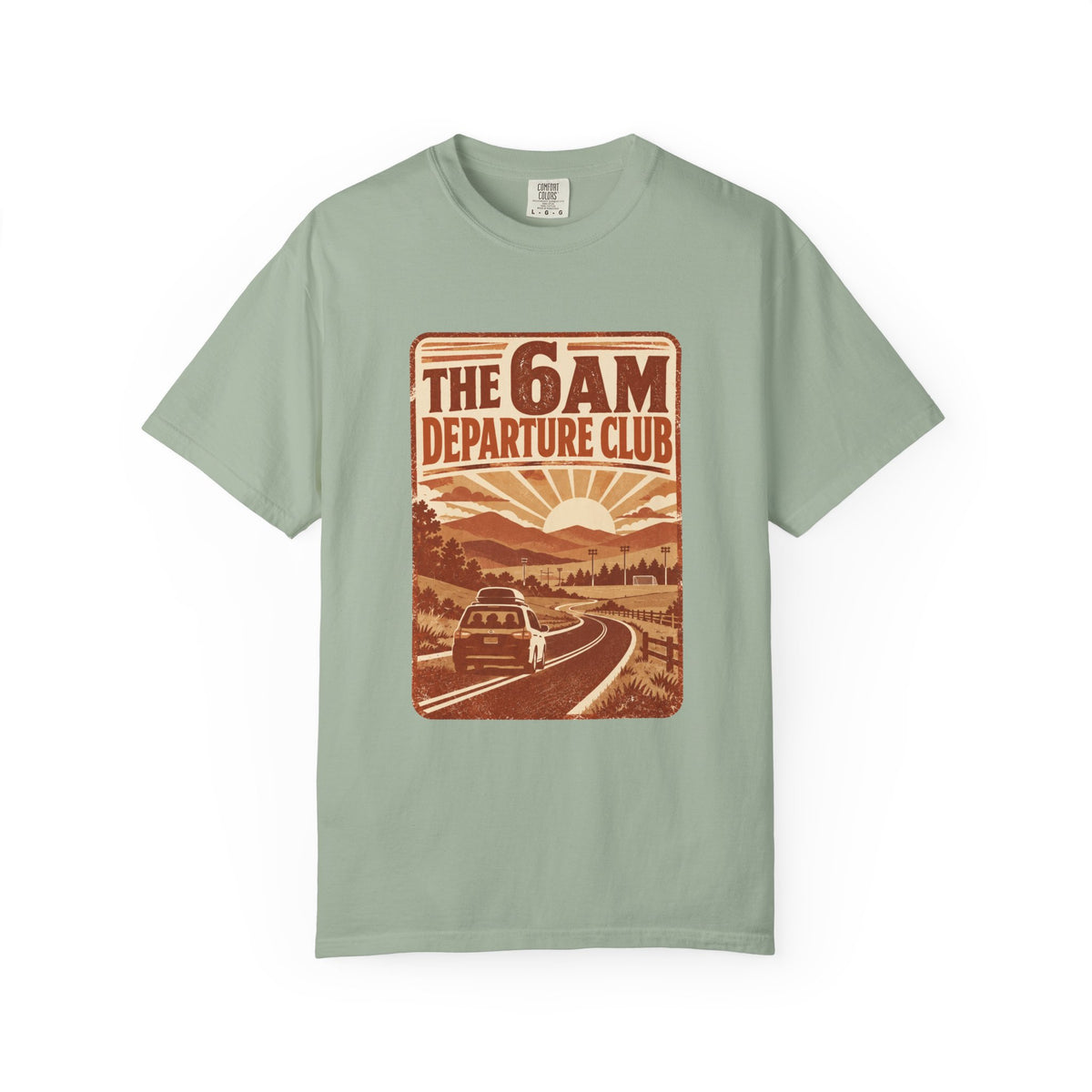 The 6AM Departure Club Illustrated T-shirt
