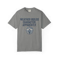 Weather Builds Character. Apparently. Statement T-shirt