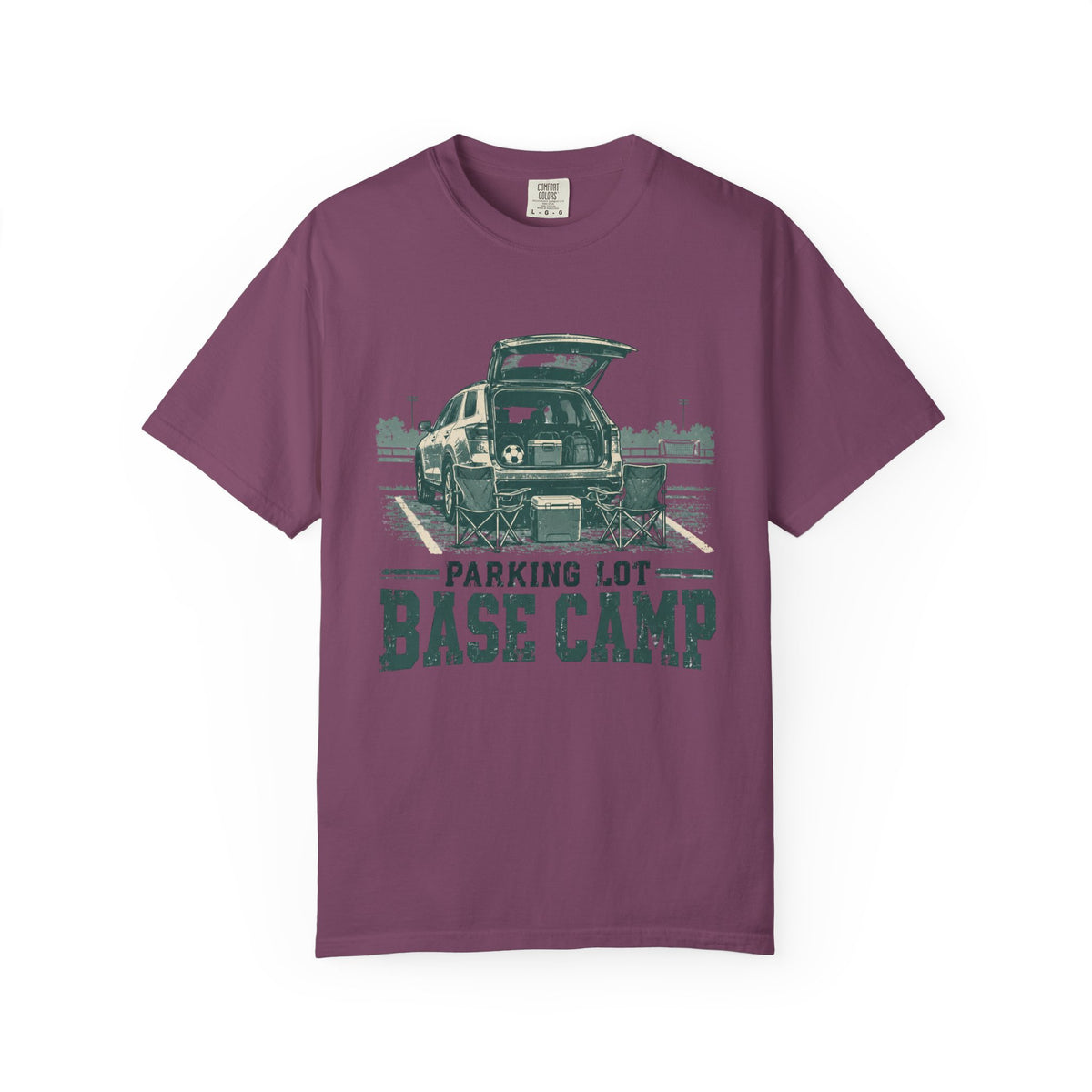 Parking Lot Base Camp Illustrated T-shirt