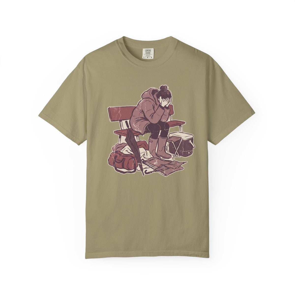 Dressed For The Weather. Emotionally Unprepared. Art Graphic T-shirt